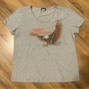 Harley Davidson Vneck tee